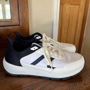 Golf Shoes Mens Spikeless Redvanly Challenger Two-Tone Navy/White Lightweight 13